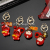 Lucky Cat Cartoon PVC Keychain Car Pendant Handbag Pendant Silicone Doll Key Ring Key Ring Customization