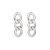 Sterling Silver Needle European and American Style Chain Metal Ins Cold Style New Elegant Female Online Influencer Stud Earrings