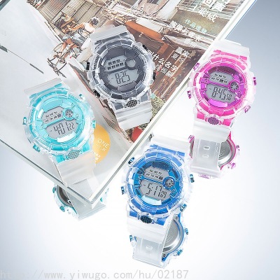 New Electronic Sports Watch Creative Stylish and Versatile Luminous Watch Wholesale