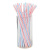 [Factory Wholesale] Disposable Straws Coke Straw Soymilk Straw Beverage Juice Milk Tea Straw 100 Pcs