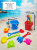 Children's Beach Toy Car Set Ketsumeishi Snow Playing Shovel Bucket Sand Playing Tools Large Baby Boys and Girls Set