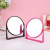 European Entry Lux Retro Desktop Makeup Mirror European Vanity Mirror Decoration Desktop Clear round Makeup Mirror