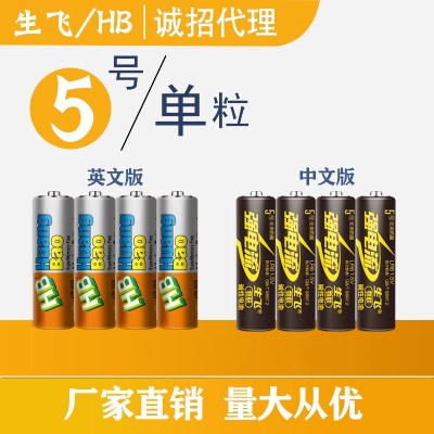 Alkaline No. 5 Dry Battery No. 7 High-Power Electronic Products Electric Toothbrush Disposable Dry Battery Factory
