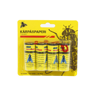 Yellow Card Fly Coil Green Card Fly Coil Bulk Fly Coil Self-Produced and Self-Sold Customizable Glue Mouse Traps Cockroach Stick