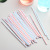 [Factory Wholesale] Disposable Straws Coke Straw Soymilk Straw Beverage Juice Milk Tea Straw 100 Pcs