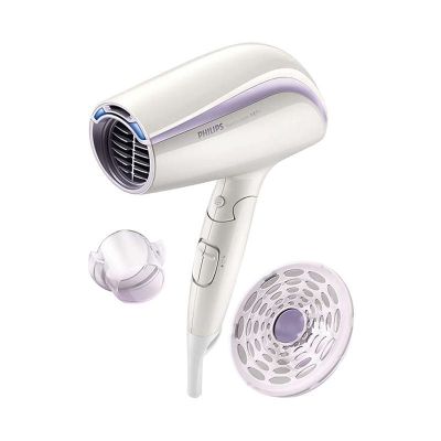 Philips Household Hot and Cold Electric Hair Dryer 1600W Constant Temperature Anion Hair Care Hair Dryer Bhc203 Purple