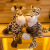 Direct Sales Jungle Animal Plush Toy Simulation Lion Giraffe Tiger Monkey Doll Eight-Inch Prize Claw Doll