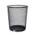 Metal Mesh round Trash Can Wrought Iron Dust Basket Kitchen Storage Bucket Creative Home Office Coverless Trash Can Trash Can
