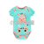 Baby Summer Cartoon Short-Sleeved Rompers New Baby Rompers Baby Jumpsuits