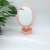 Transparent Table Mirror Korean Style Acrylic Girl Heart Ins Base Double-Sided Love Makeup Mirror