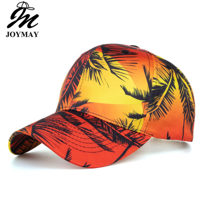 Spring And Summer New Printed Vacation Style Baseball Cap Embroidered Peaked Cap Sun Hat Sun Hat Baseball Cap
