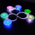 New LED Flash Headband Light-Emitting Lollipop Headband Flash Optical Fiber Lamp Night Market Stall Supply Light-Emitting Toys