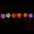 Colorful Flashing Light Led Headdress Simulation Flower Luminous Headband Optical Fiber Headband Concert Ball Fun Props