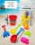 Children's Beach Toy Car Set Ketsumeishi Snow Playing Shovel Bucket Sand Playing Tools Large Baby Boys and Girls Set