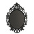 Black Frame Makeup Beauty Mirror Employee Welfare Gift Mirror Creative Beauty Mirror Makeup Mirror Factory Direct Sales