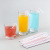 [Factory Wholesale] Disposable Straws Coke Straw Soymilk Straw Beverage Juice Milk Tea Straw 100 Pcs