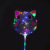 Transparent Bounce Ball Whole Internet Celebrity LightEmitting Toys Stall Children's LED LightEmitting Toy Balloon