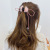 Korean Ins Barrettes Children's Plush Grip Back Head Hair Clip Hairware Top Clip Hairpin Plush Grip
