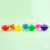 28mm Colorful Mini Capsule Ball Small Eggshell Toy Capsule Ball One Yuan Gashapon Machine Gumball Machine Funny Egg Twisted Egg