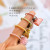 Infant Hair Band Children Hair Accessories Girl's Thumb Rubber Band Small Bamboo Cotton Elastic Hairtie