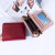 Clearance Low Price Processing Factory Wholesale New Ladies' Purse Multiple Card Slots Folding Women's Coin Purse