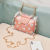 Summer New Transparent Jelly Pack Ins Chain Small Bag Crossbody Korean Style Schoolgirl Shoulder Bag