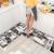 Crystal Velvet Kitchen mat Set Long Floor Mat Carpet Bathroom Absorbent Floor Mat Toilet Door Mat Floor Mat