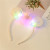 Personalized Luminous Pearl Bow Rabbit Ears Headband Cute Girl Heart Headband Hair Accessories All-Match Dress up