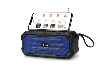 Q100 New Wireless Bluetooth Audio Mobile Phone, Bracket Function, Bluetooth Speaker. Main Products in Africa