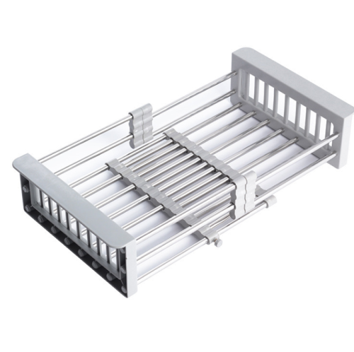 draining basket storage rack