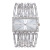 Hot Selling Fashion Large Dial Diamond Bracelet Watch Watch Hollow Square Classic Decoration Wild Quartz Decorative Clock