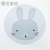 INS Pop Diameter 120cm Rabbit round Thickened Non-Slip Carpet Floor Mat Kids' Play Mat Tent Bed Curtain Floor Mat