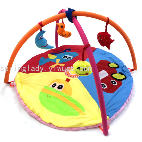 spring lady game blanket baby puzzle game mat baby crawling mat bracket gymnastic rack crawling blanket