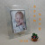 Factory Direct Sales Creative Crystal Glass Photo Frame Various Sizes Customizable Wholesale Travel Commemorative Photo Frame