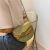 Internet Celebrity Texture Design Bag Women's Bag 2021 New Fashion Women's Shoulder Messenger Bag Hand Holding Saddle Bag
