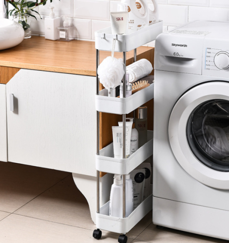 the gap shelf is 3 layers wide.