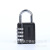 Factory Wholesale Four-Digit Coded Lock of Bags and Suitcases Craft Small Lock Luggage Stationery Metal Password Lock