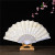 Spanish Plastic Folding Fan European Style Cloth Fan Yongchun Dancing Folding Fan New Spring Chant Fan Chinese Style Gilding Fan