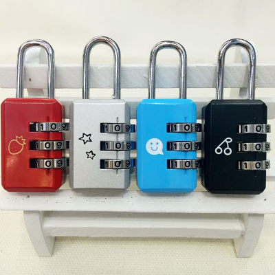 Factory Direct Supply Creative Small Alloy Luggage Mechanical Password Lock Small Luggage Lock CH-05B