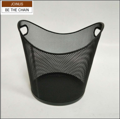 19X23X25CM mesh metal dustbin  trash can bin metal mesh trash  AF-2073-4