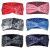 Cross-Border Amoeba Cashew Printing Cross-Knotted Headband Sports Yoga Antiperspirant Hair Band Hair Accessories Hot Selection