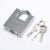 40mm Beam-Covered Open Square Steering Lock Household Anti-Theft Cabinet Lock Power Box Padlock Iron Locks Lock