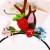 Barrettes Cute Deer Angle Headdress Christmas Theme Mori Style Live Props Hairpin Headband