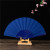 7-Inch Craft Folding Fan Plain Flat Fan Dance Fan Spanish Amazon Advertising Customized Fan