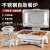 Buffet Stove Stainless Steel Electric Heating Hotel Buffet Maintaining Furnace Commercial Breakfast Stove Flip Buffet Stove