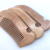 Factory Direct Sales Genuine Natural Log Nanmu Comb Fish-Shaped Style Fine Tooth Comb Hairdressing Comb Easy to Carry