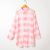 Sun Protection Shirt for Women 202 Summer Plaid Printed Shirt Sun Protection Clothing Large Size Loose Slimming Chiffon Thin Cardigan