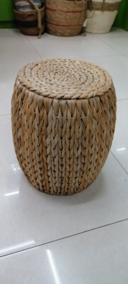 Living Room Hand-Woven Papyrus Stool