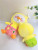 Factory Direct Sales New Cute Cheering Duck Chicken Leg Pillow Fruit Plush Toys Pillow for Drawing and Sample Customization