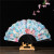 Chinese Style Keel Fan Gilding Pink Dance Fan Wedding Fan Spanish Fan Female Fan Folding Fan Advertising Fan Wholesale